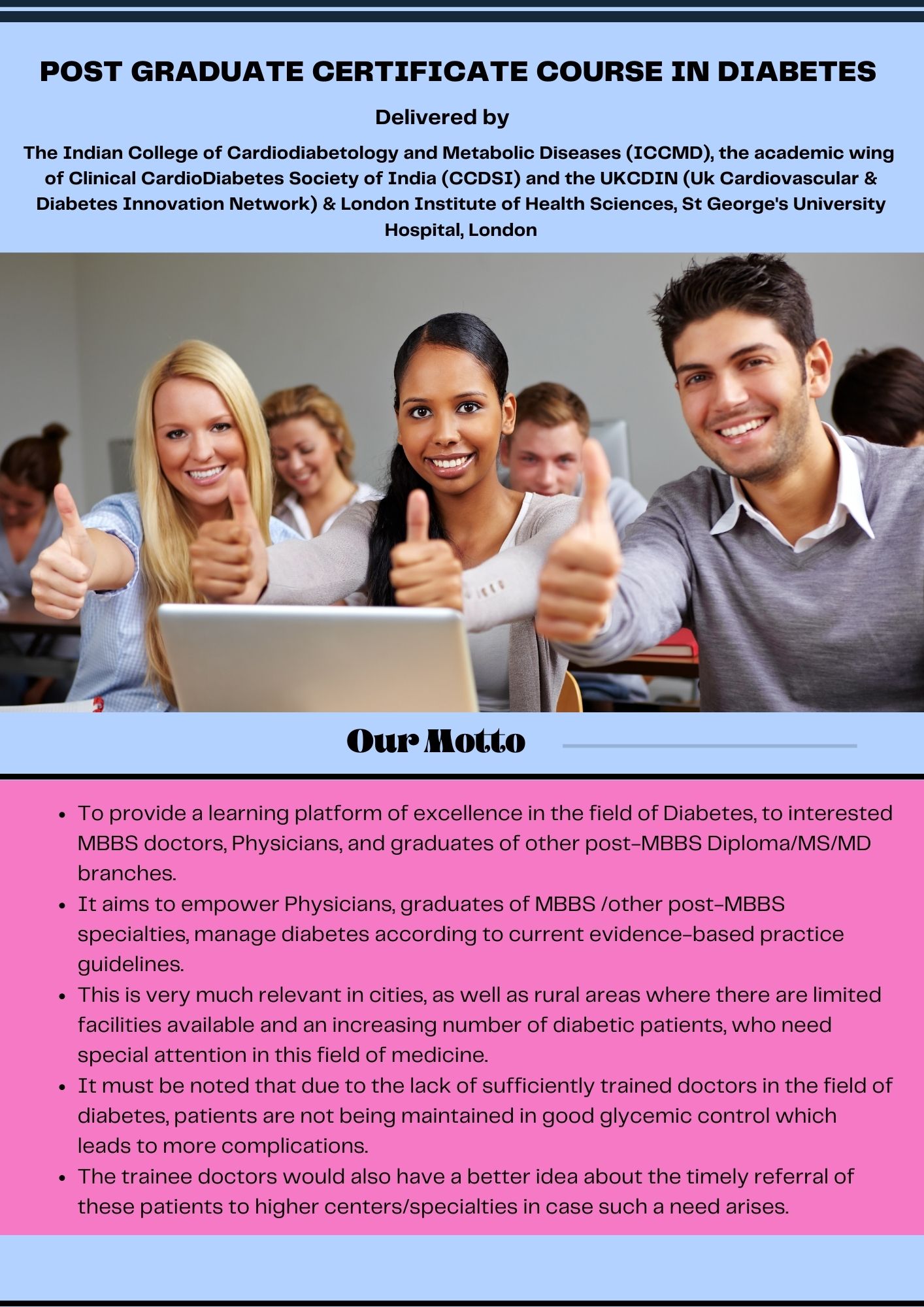 IDCM Admin User E brochure for PGCC course